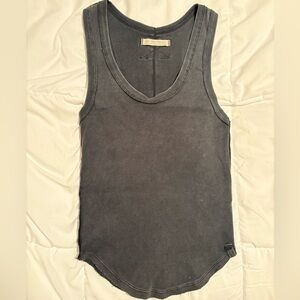 Free People navy tank top